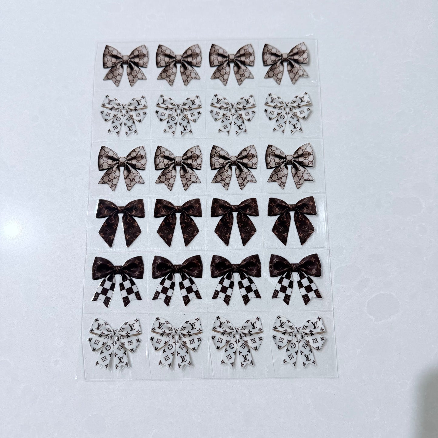 Premium A5 Kiss Cut UVDTF Wraps | A5 Transfer Sheet | Ready to Apply | Designer 41