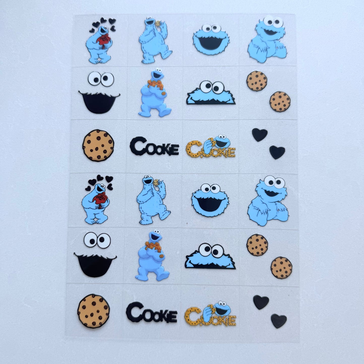 Premium A5 Kiss Cut UVDTF Wraps | A5 Transfer Sheet | Ready to Apply | Character 1