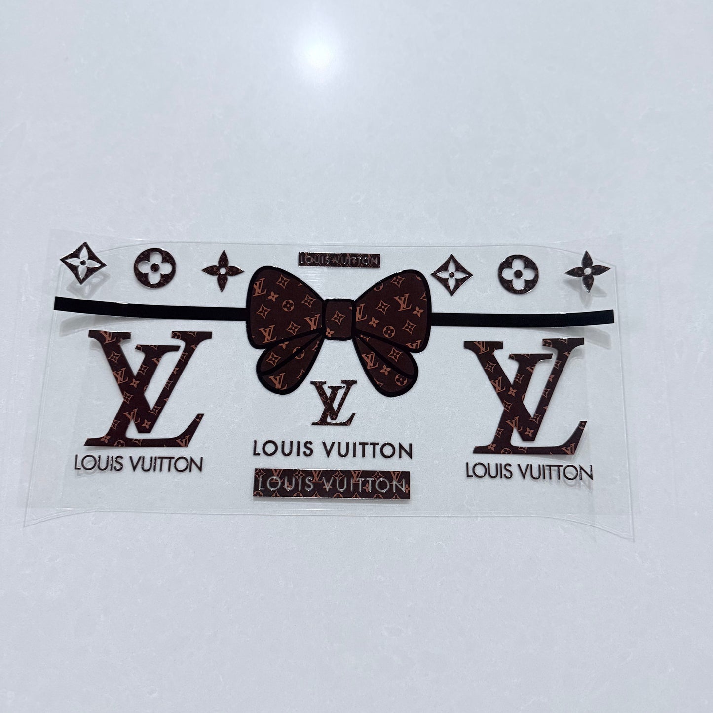 Double Sided UVDTF Wrap | 16oz Tumbler Transfer | 24cm x 11cm | Designer 30