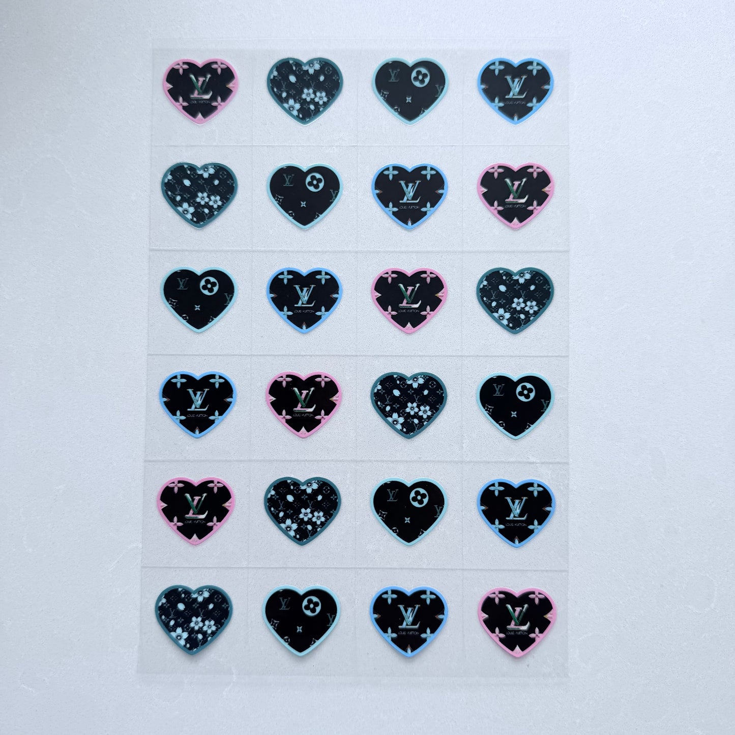 Premium A5 Kiss Cut UVDTF Wraps | A5 Transfer Sheet | Ready to Apply | Designer 33