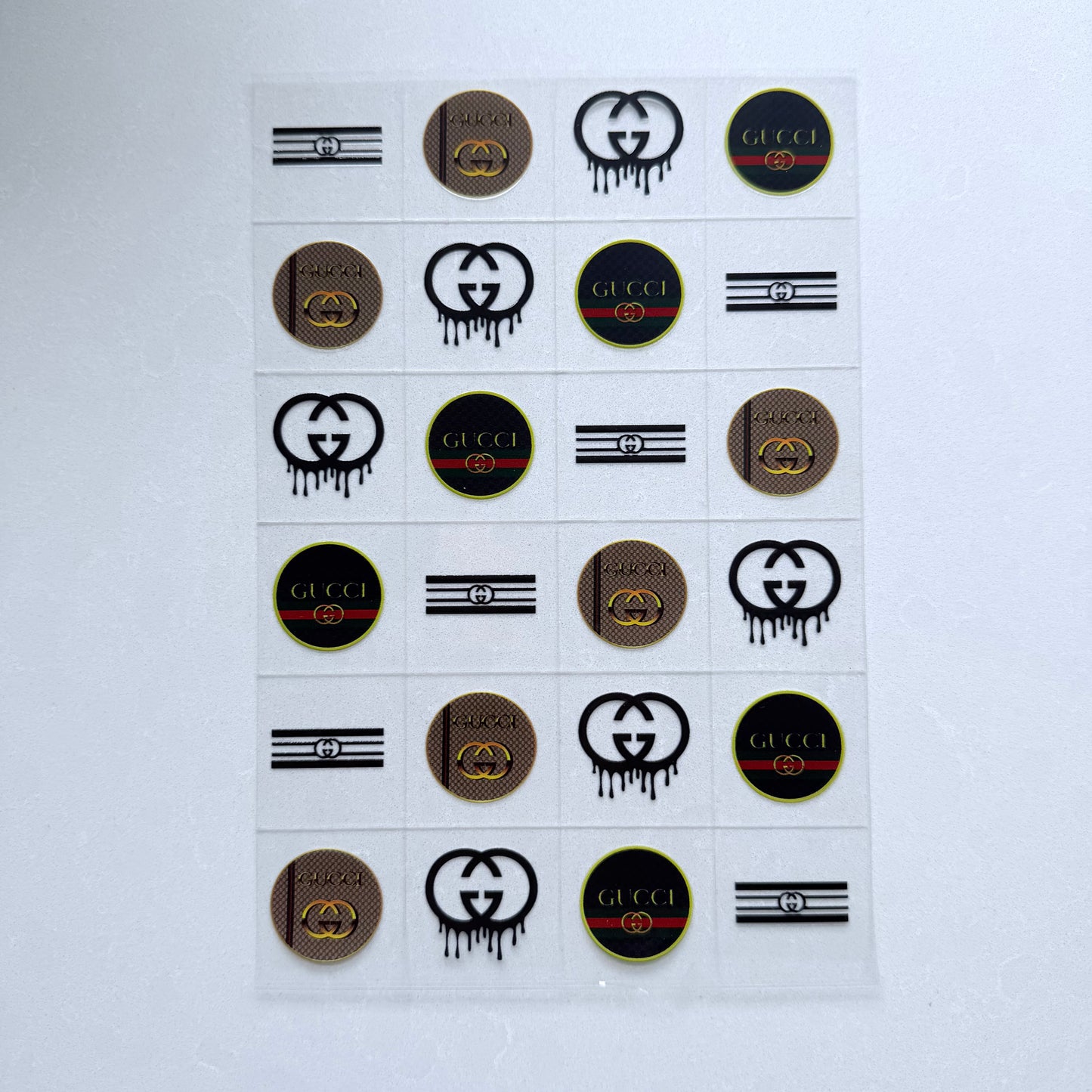 Premium A5 Kiss Cut UVDTF Wraps | A5 Transfer Sheet | Ready to Apply | Designer 26