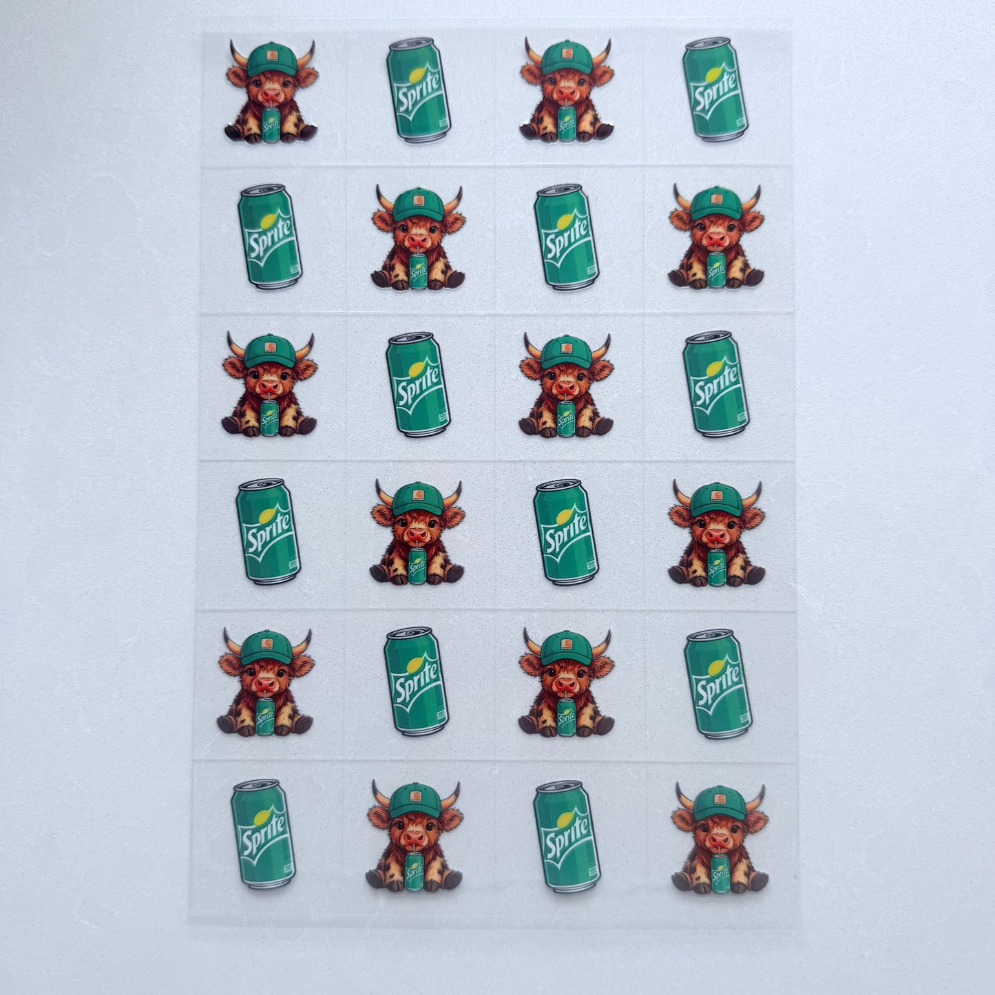 Premium A5 Kiss Cut UVDTF Wraps | A5 Transfer Sheet | Ready to Apply | Drinks 3