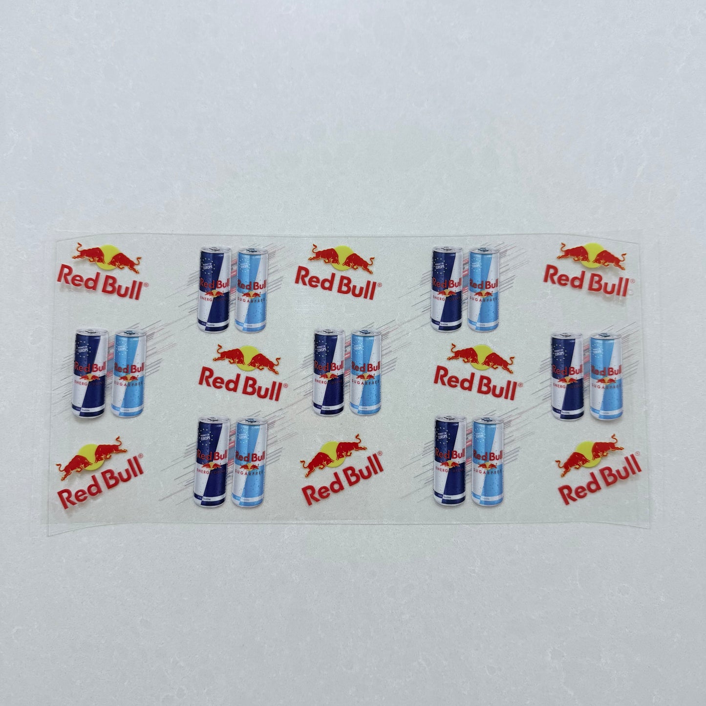 Single Sided UV DTF Wrap 16oz Tumbler Transfer (24cm x 11cm) Rbull