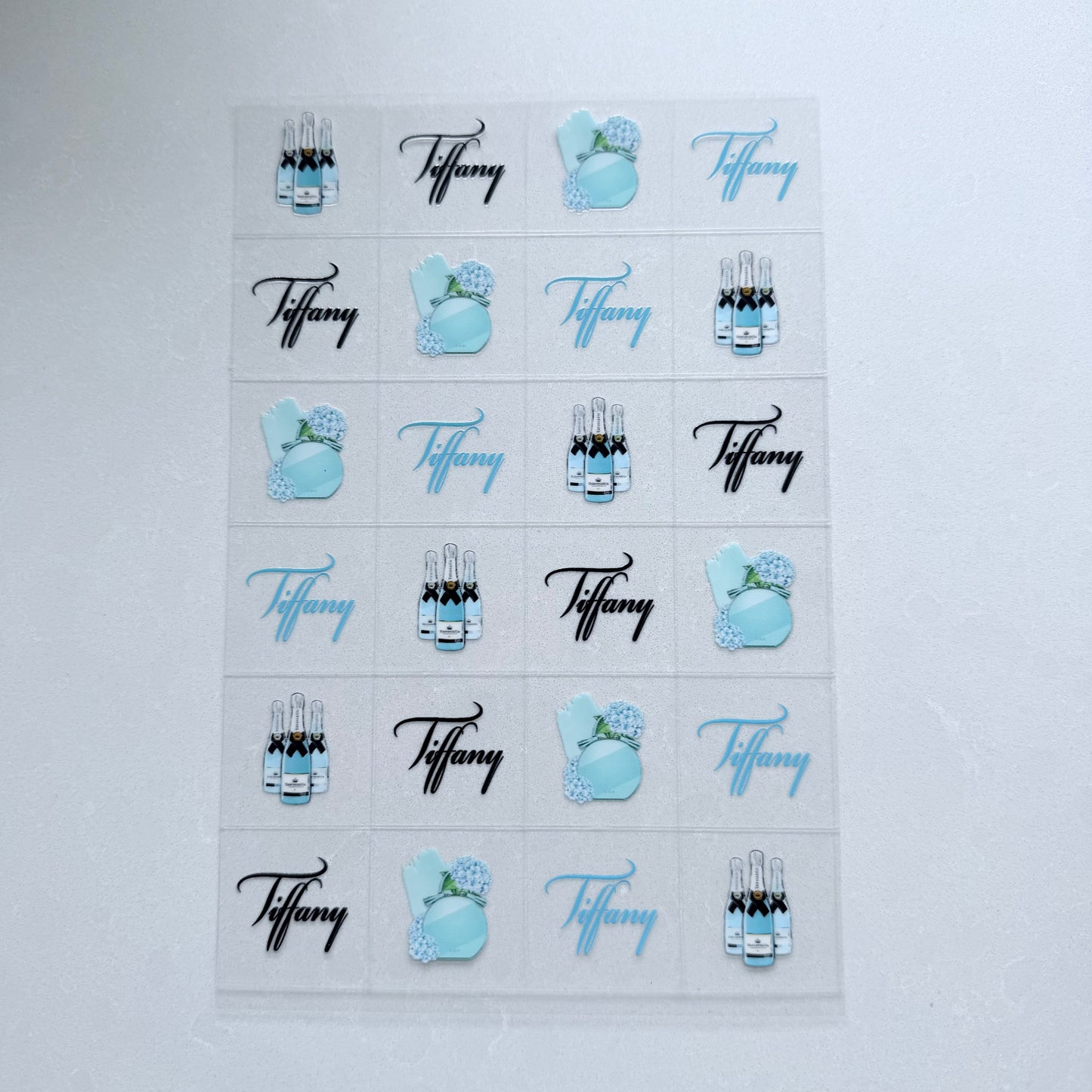Premium A5 Kiss Cut UVDTF Wraps | A5 Transfer Sheet | Ready to Apply | Designer 23