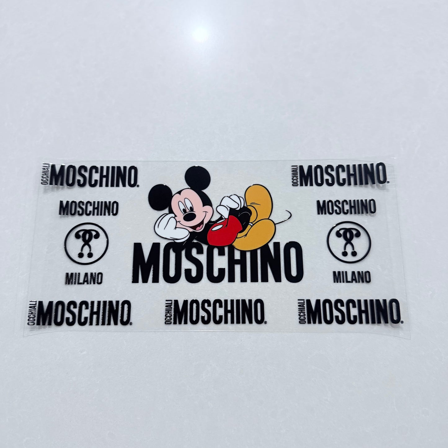 Double Sided UVDTF Wrap | 16oz Tumbler Transfer | 24cm x 11cm | Designer 6