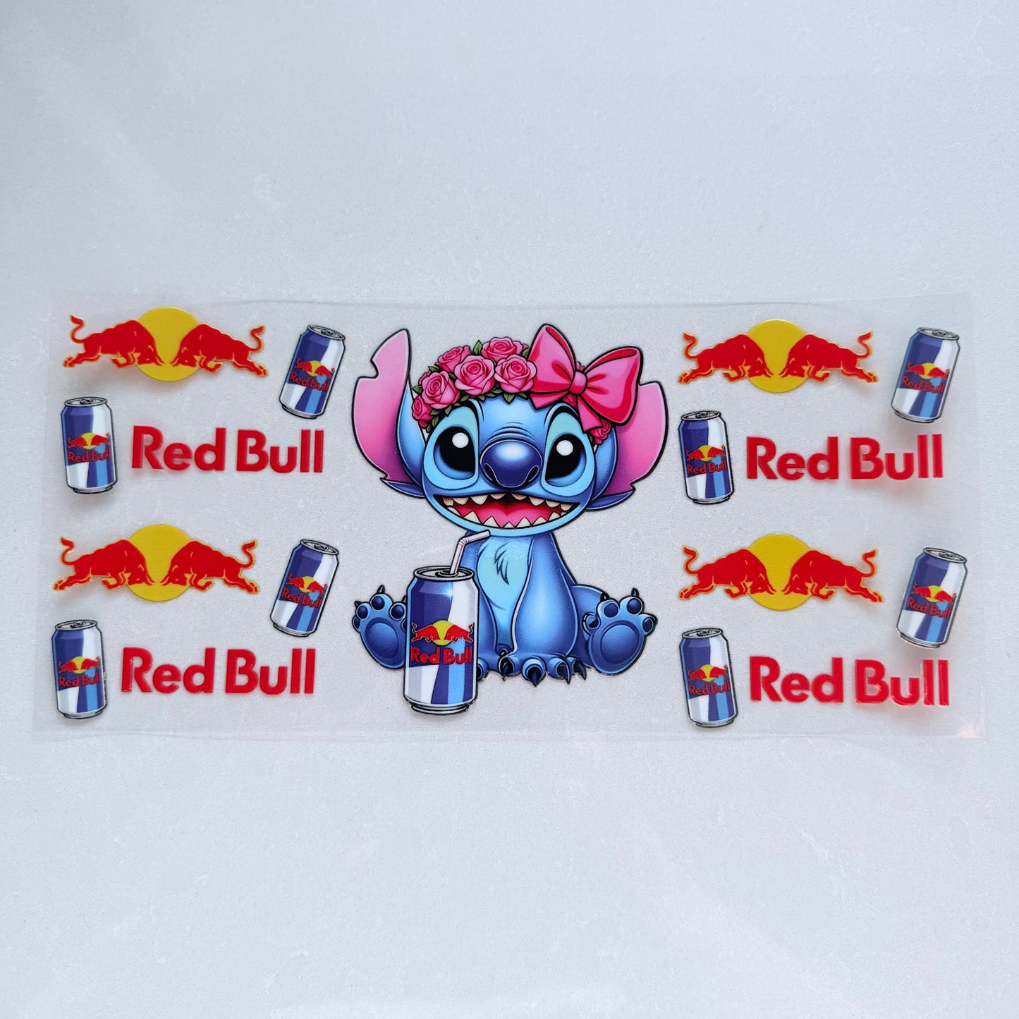 Double Sided UVDTF Wrap | 16oz Tumbler Transfer | 24cm x 11cm | Drinks | 27