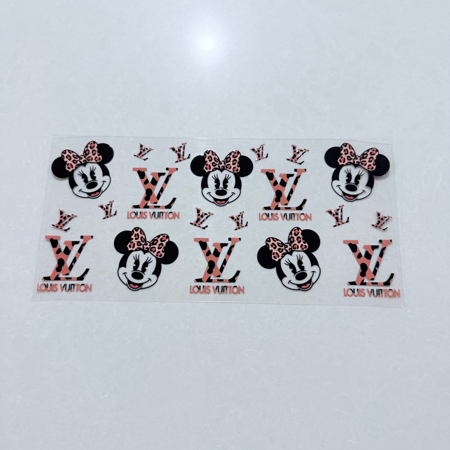 Double Sided UVDTF Wrap | 16oz Tumbler Transfer | 24cm x 11cm | Designer 16