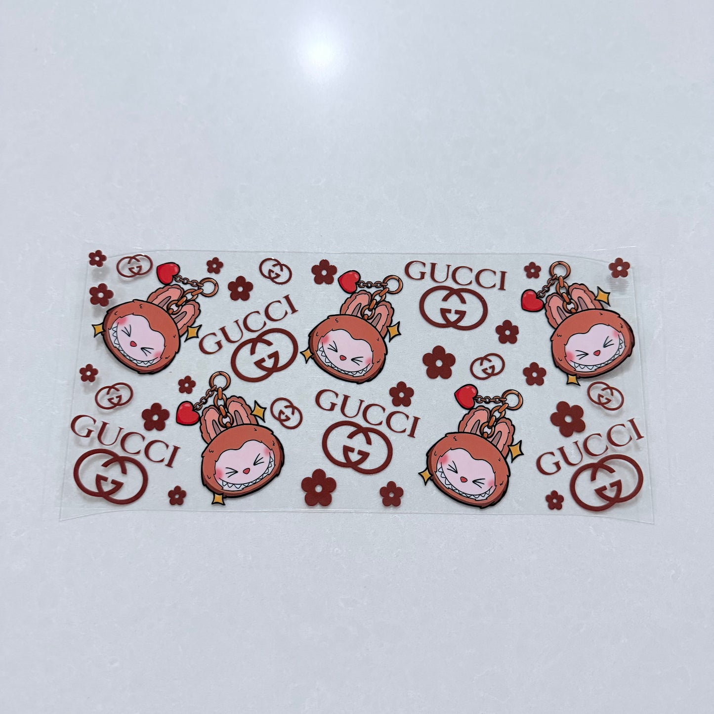 Double Sided UVDTF Wrap | 16oz Tumbler Transfer | 24cm x 11cm | Designer 28