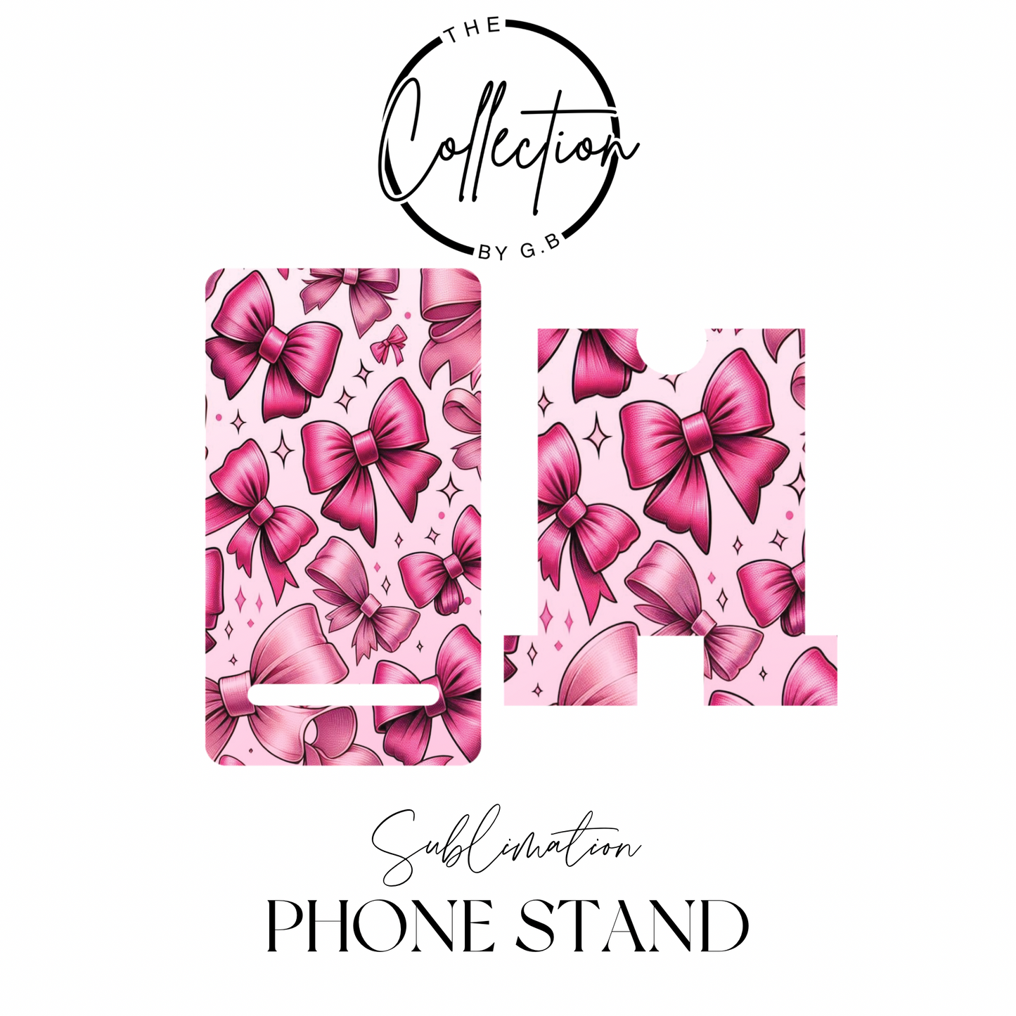 MDF Phone Stands | Sublimation Printed | Ready to Use | Design 66
