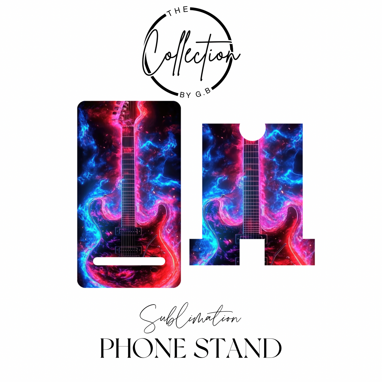 MDF Phone Stands | Sublimation Printed | Ready to Use | Design 64