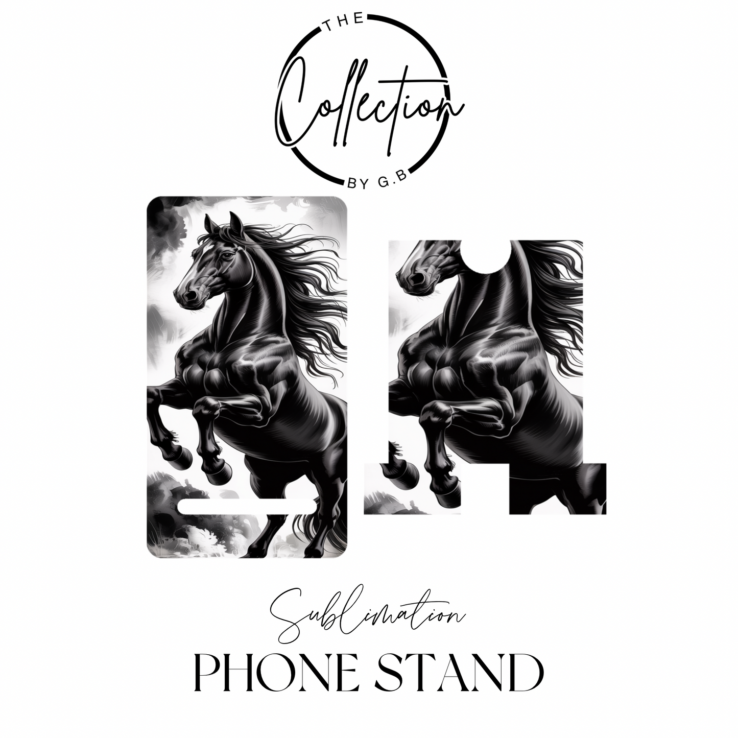 MDF Phone Stands | Sublimation Printed | Ready to Use | Design 62