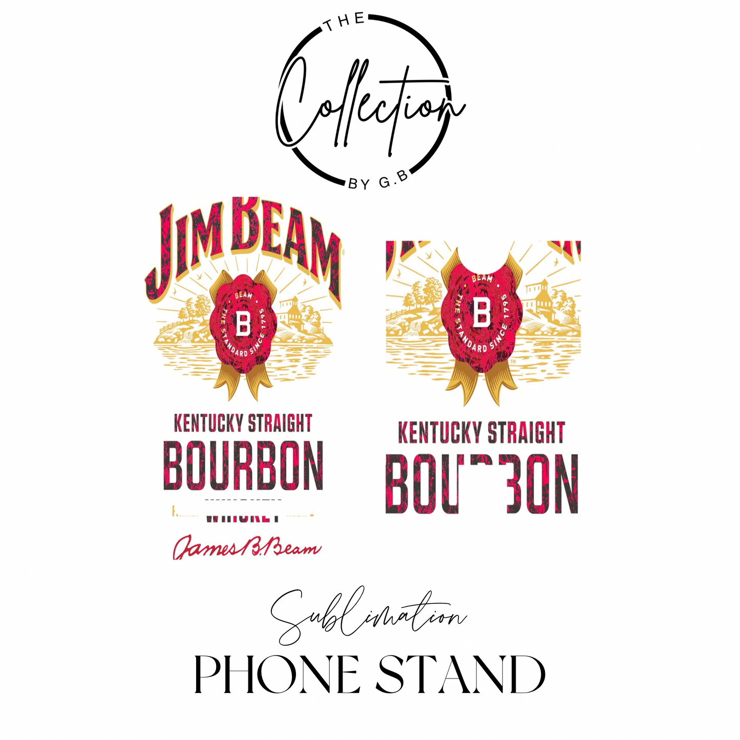 MDF Phone Stands | Sublimation Printed | Ready to Use | Design 59