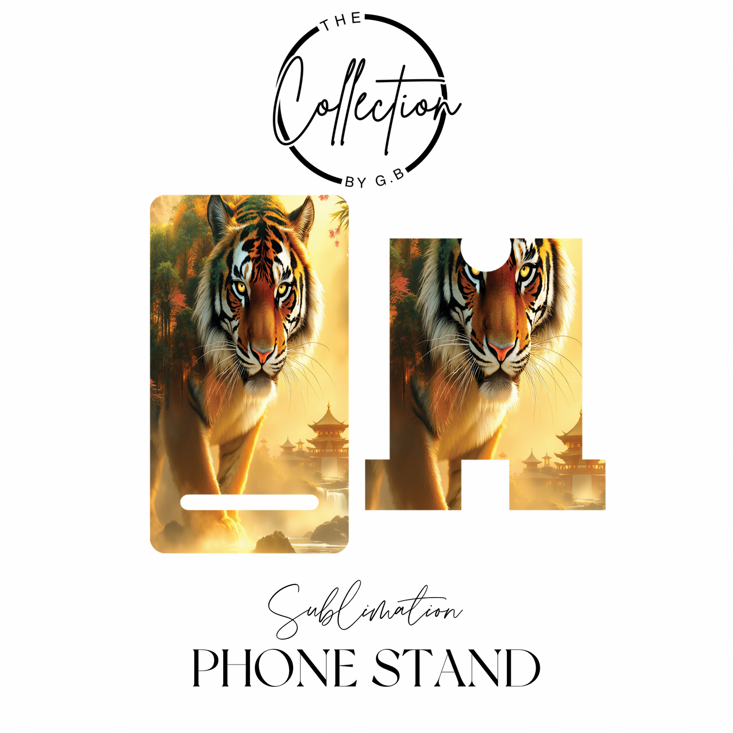 MDF Phone Stands | Sublimation Printed | Ready to Use | Design 53
