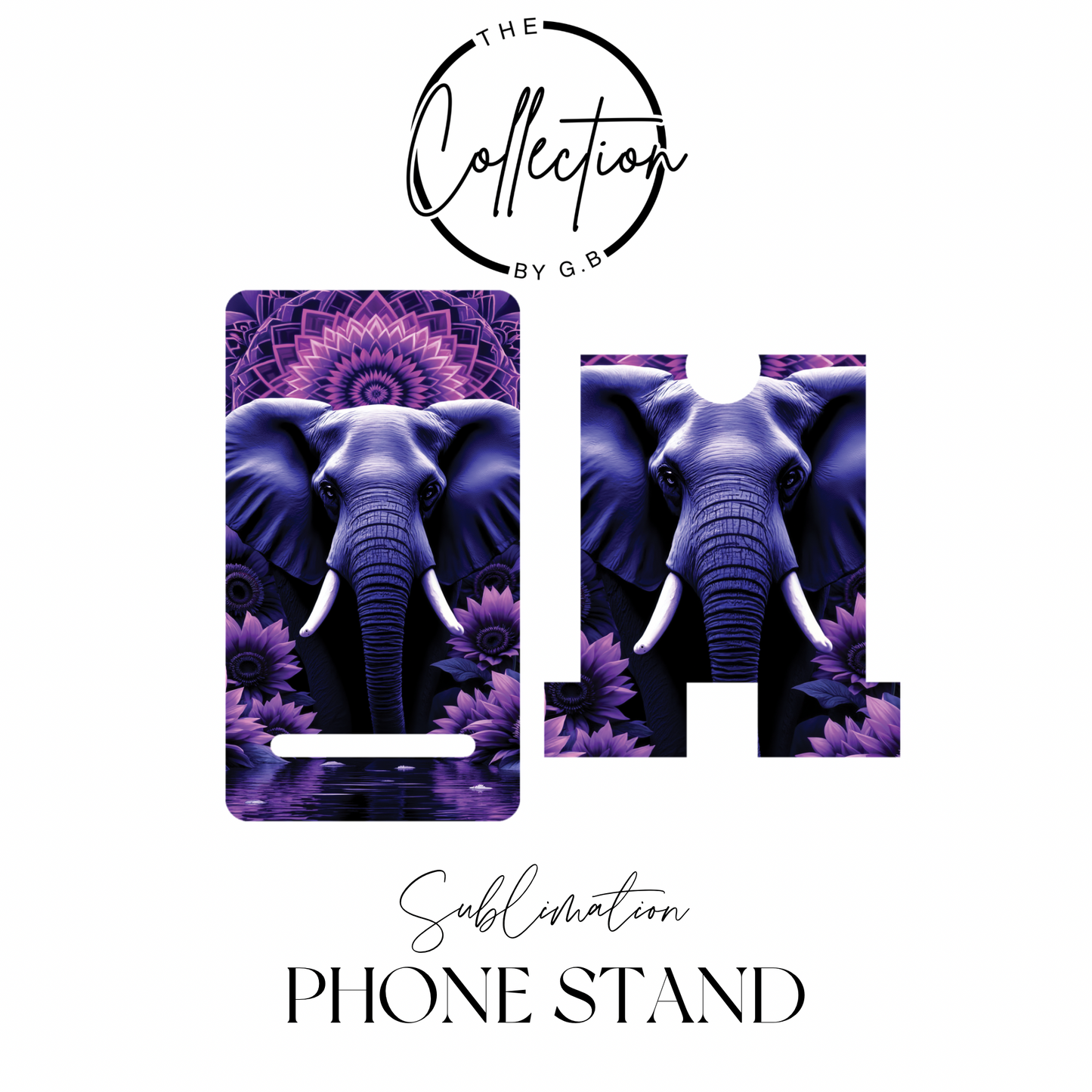 MDF Phone Stands | Sublimation Printed | Ready to Use | Design 50