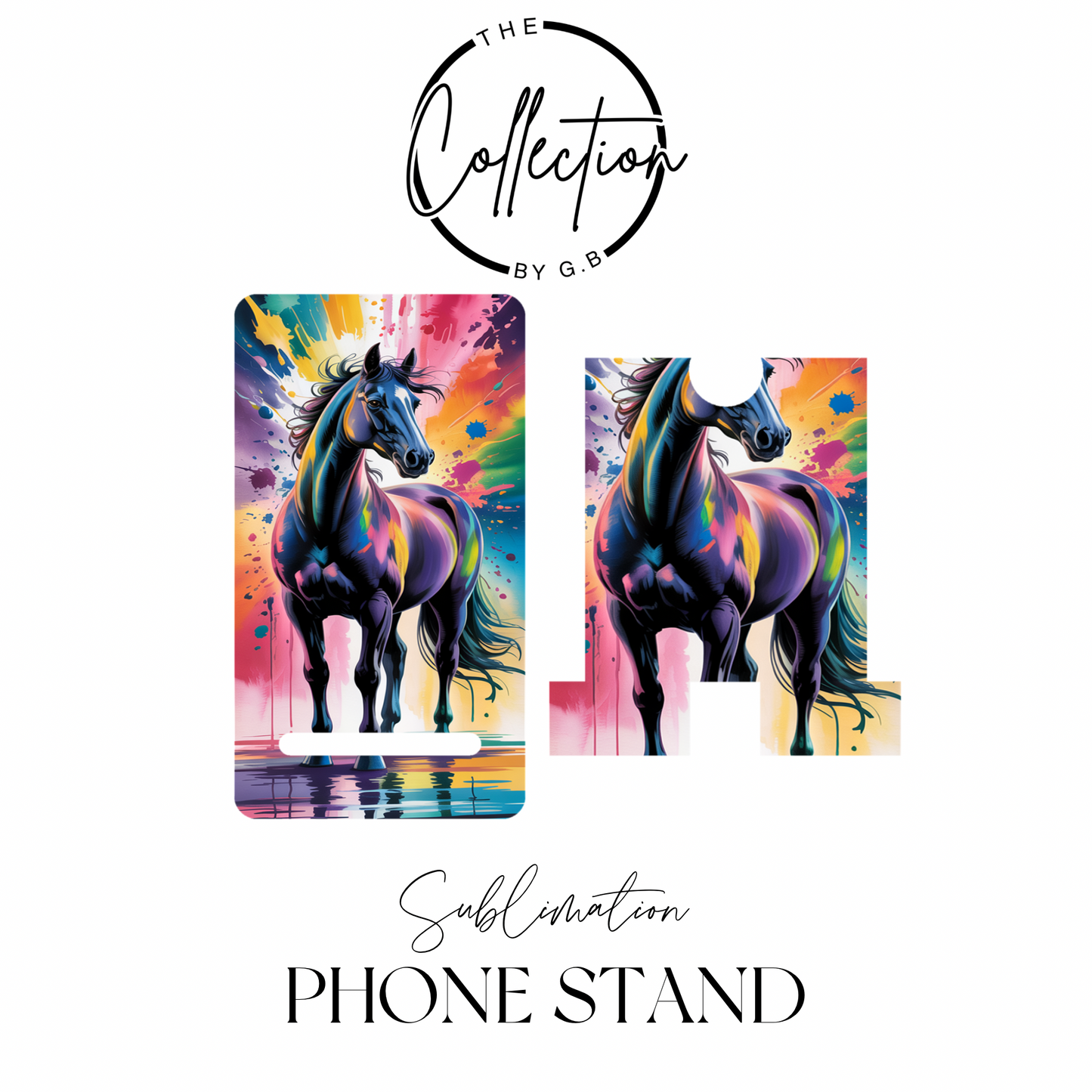 MDF Phone Stands | Sublimation Printed | Ready to Use | Design 47