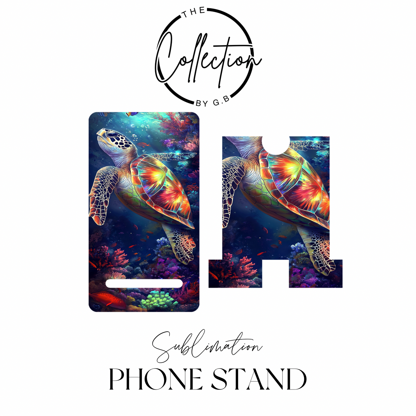 MDF Phone Stands | Sublimation Printed | Ready to Use | Design 45