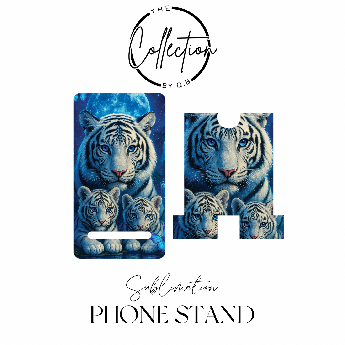 MDF Phone Stands | Sublimation Printed | Ready to Use | Design 43