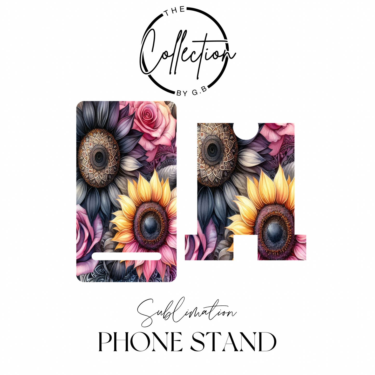 MDF Phone Stands | Sublimation Printed | Ready to Use | Design 37