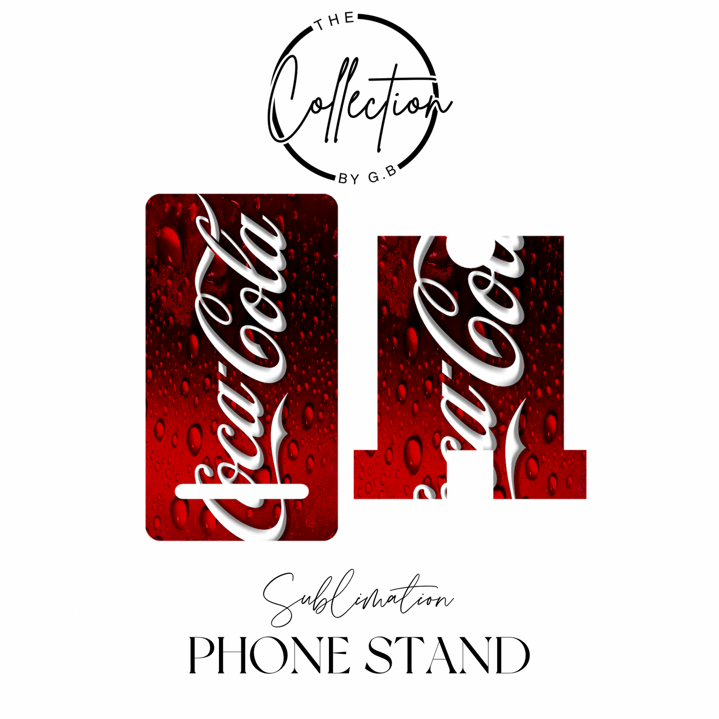 MDF Phone Stands | Sublimation Printed | Ready to Use | Design 28