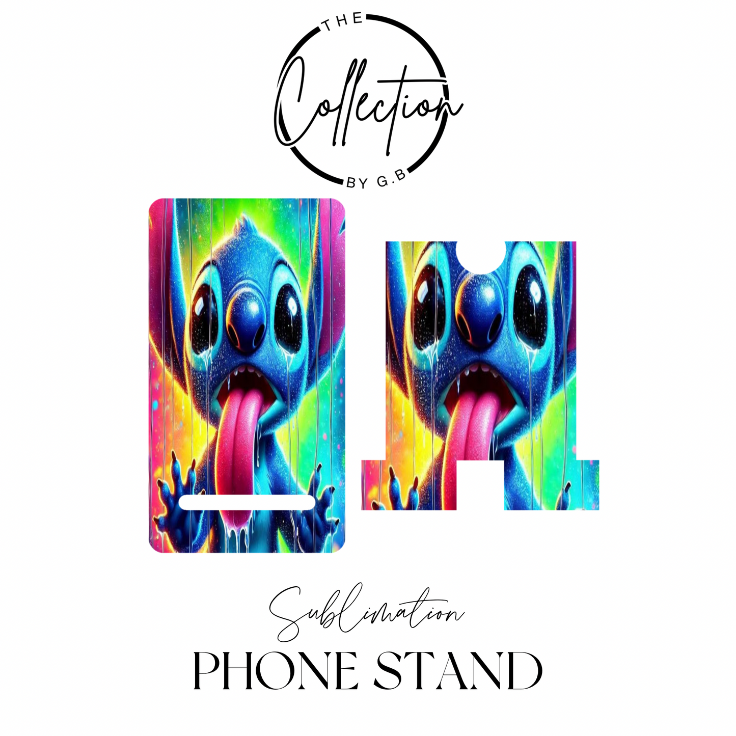 MDF Phone Stands | Sublimation Printed | Ready to Use | Design 24