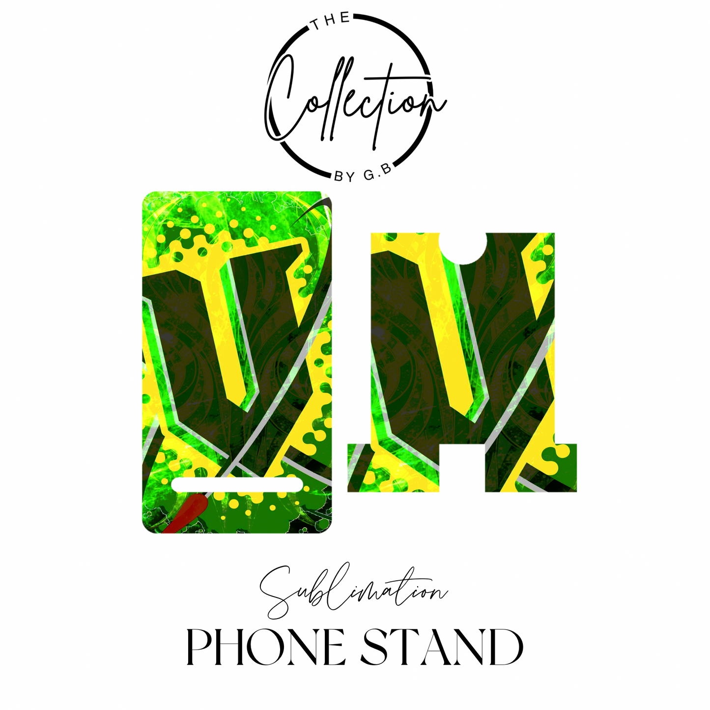 MDF Phone Stands | Sublimation Printed | Ready to Use | Design 23