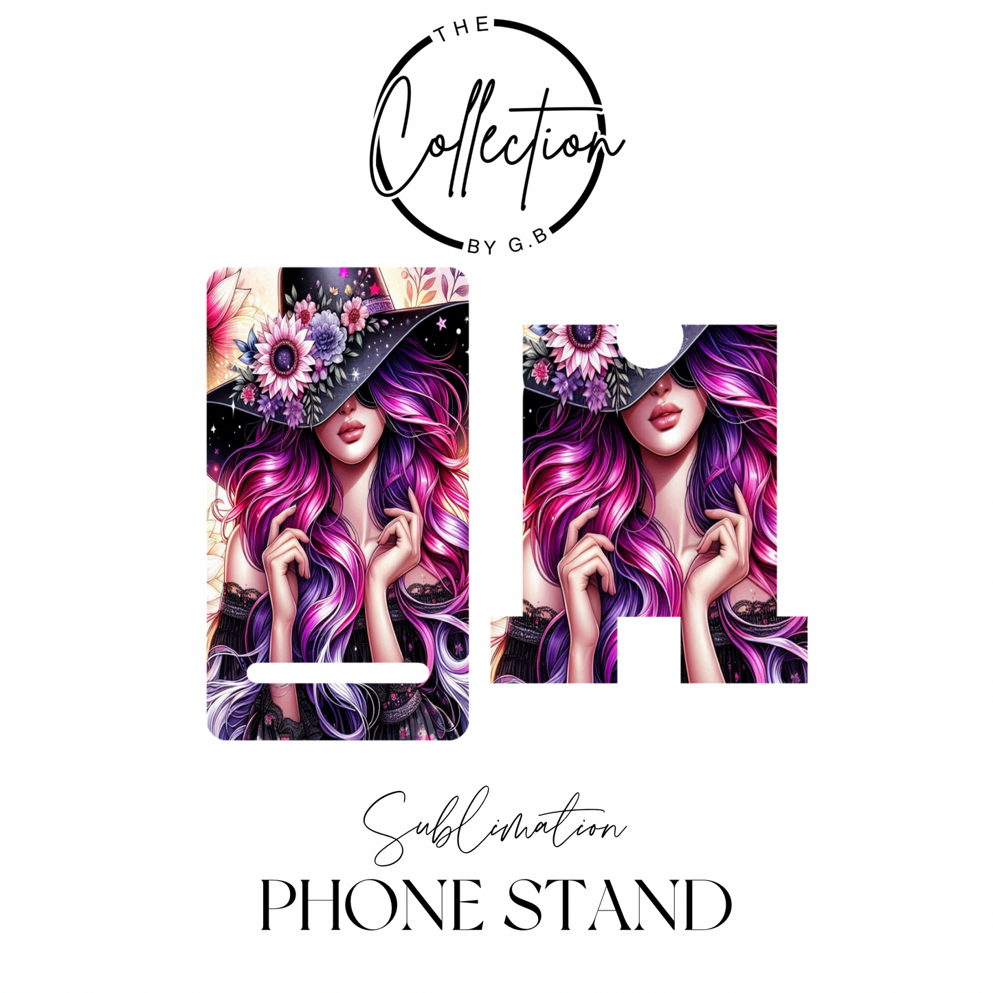 MDF Phone Stands | Sublimation Printed | Ready to Use | Design 19