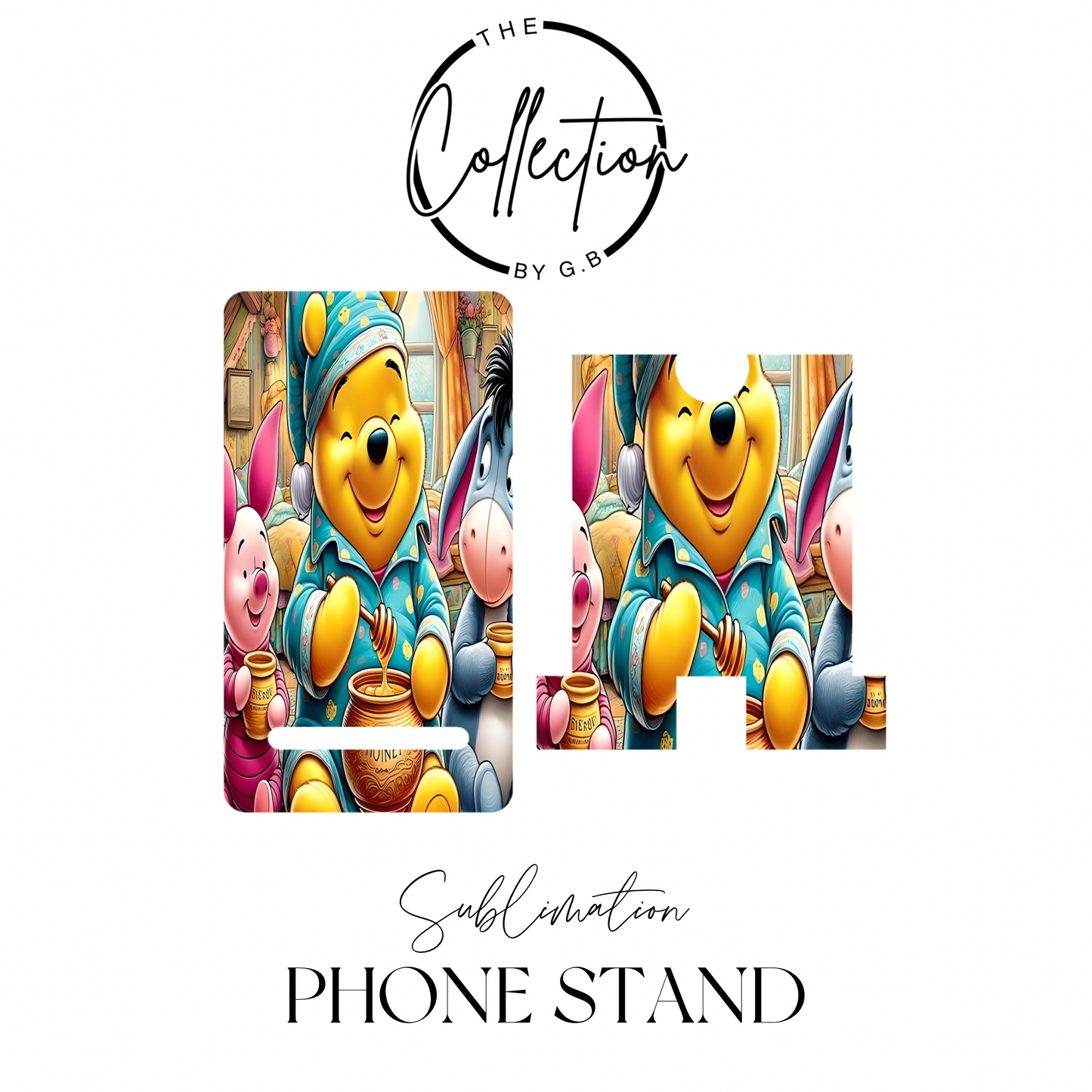 MDF Phone Stands | Sublimation Printed | Ready to Use | Design 15