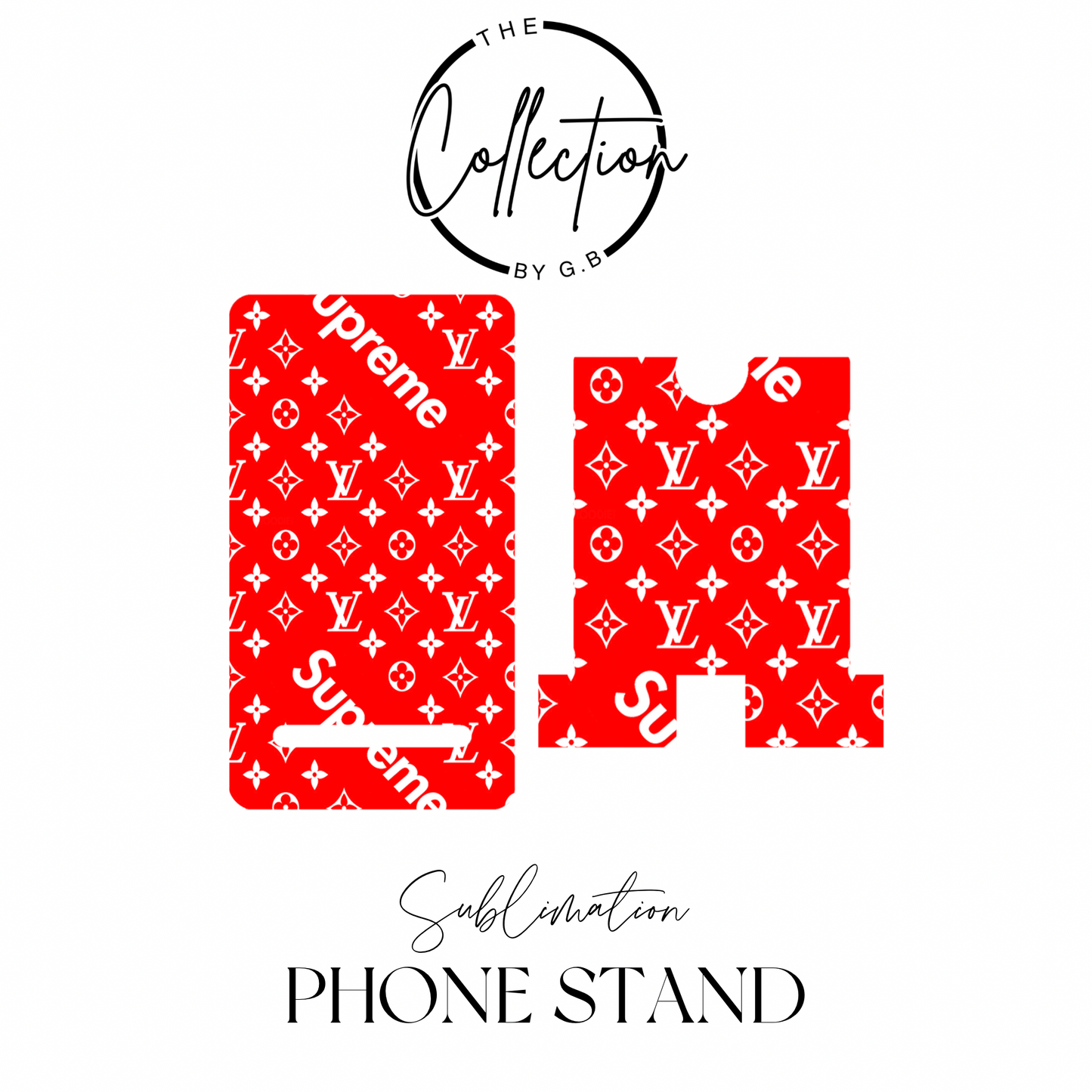 MDF Phone Stands | Sublimation Printed | Ready to Use | Design 9