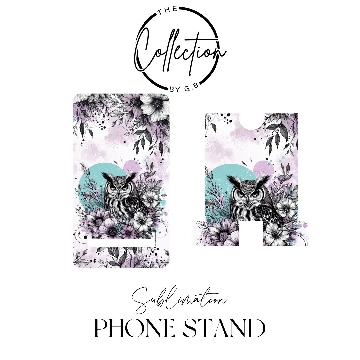 MDF Phone Stands | Sublimation Printed | Ready to Use | Design 6