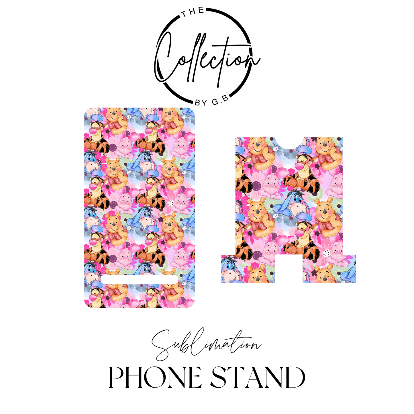 MDF Phone Stands | Sublimation Printed | Ready to Use | Design 74