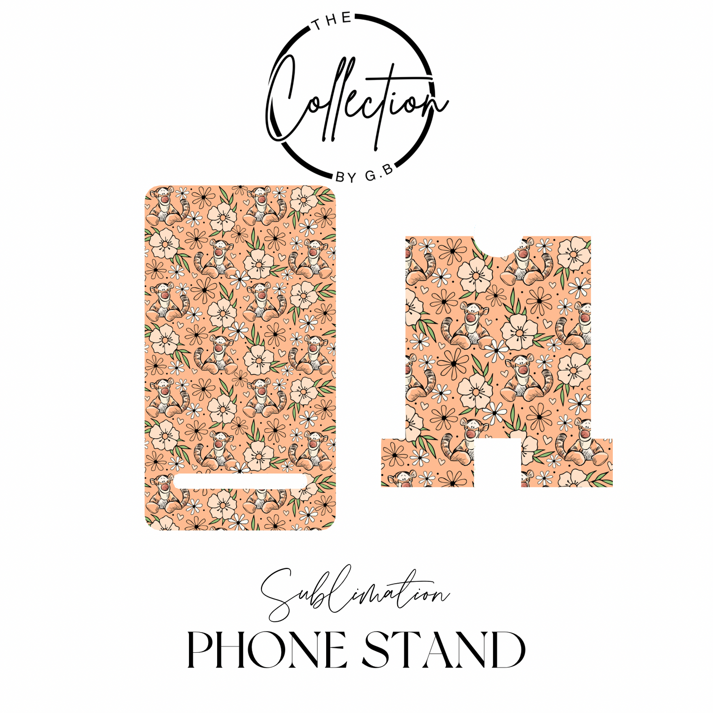 MDF Phone Stands | Sublimation Printed | Ready to Use | Design 81