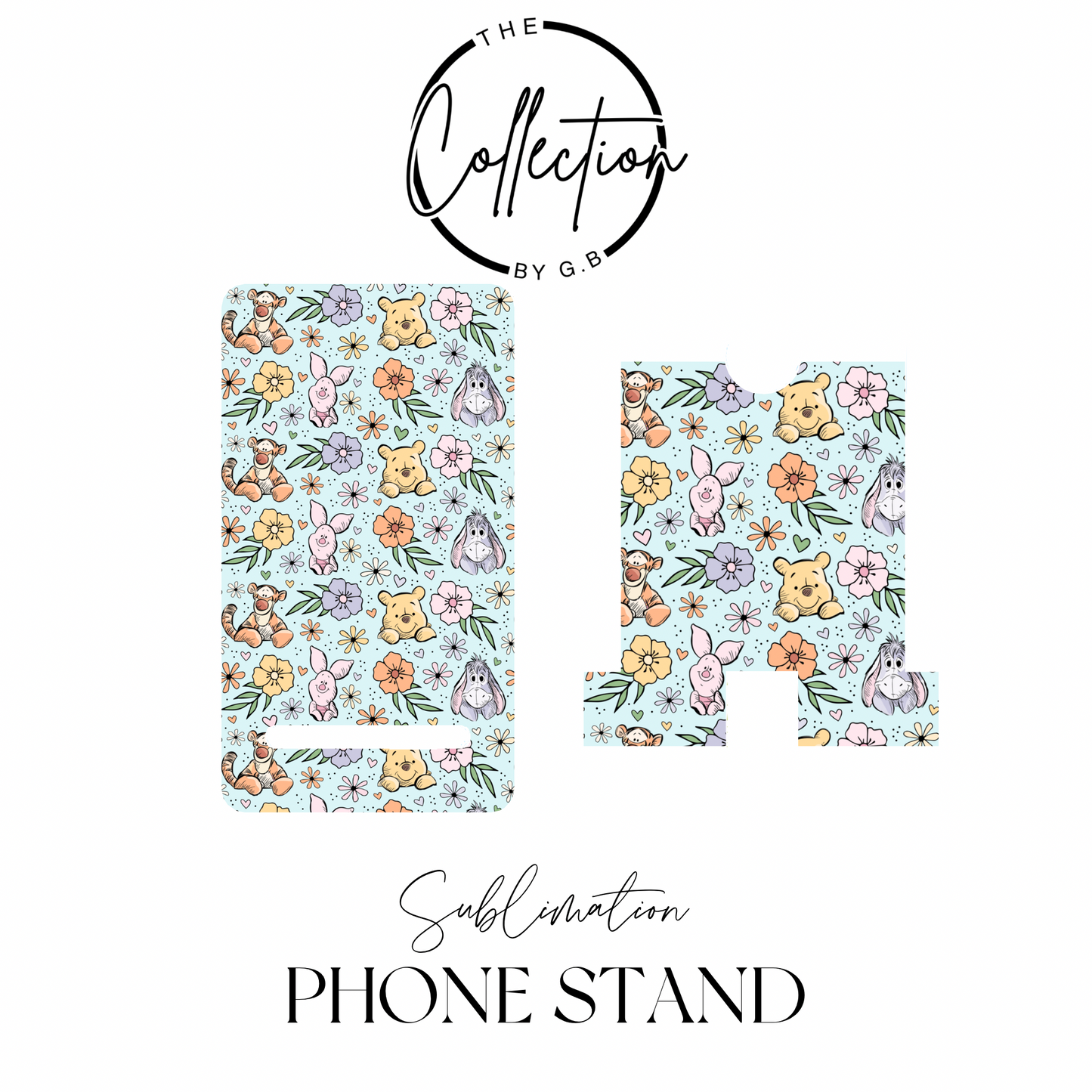 MDF Phone Stands | Sublimation Printed | Ready to Use | Design 78