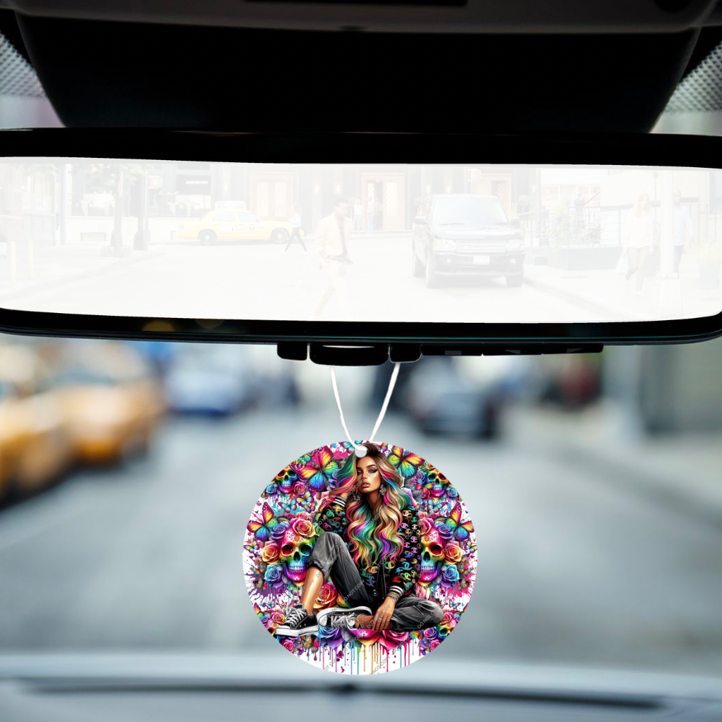 Handmade Car Freshie | Long Lasting Fragrance | Stylish Car Air Freshener | Design 21