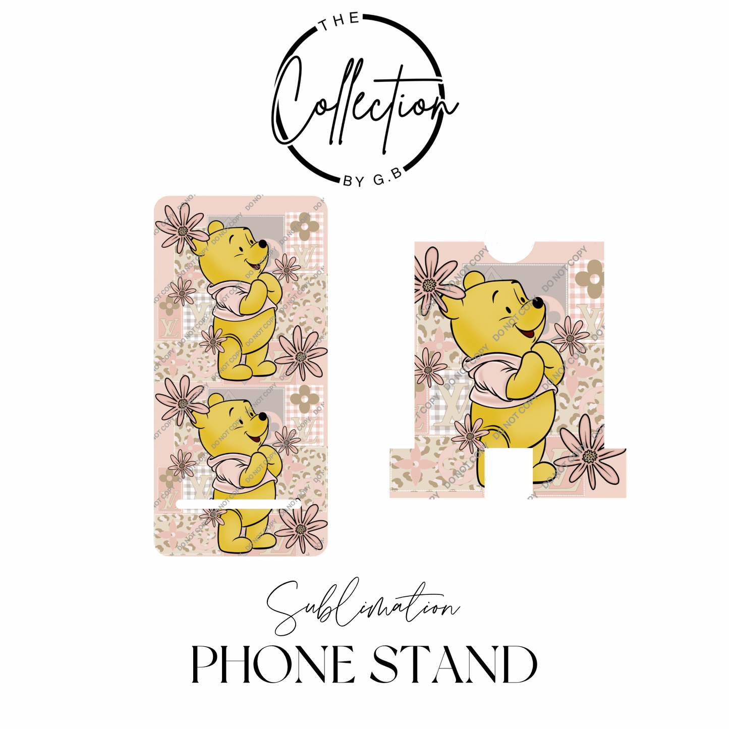 MDF Phone Stands | Sublimation Printed | Ready to Use | Design 84