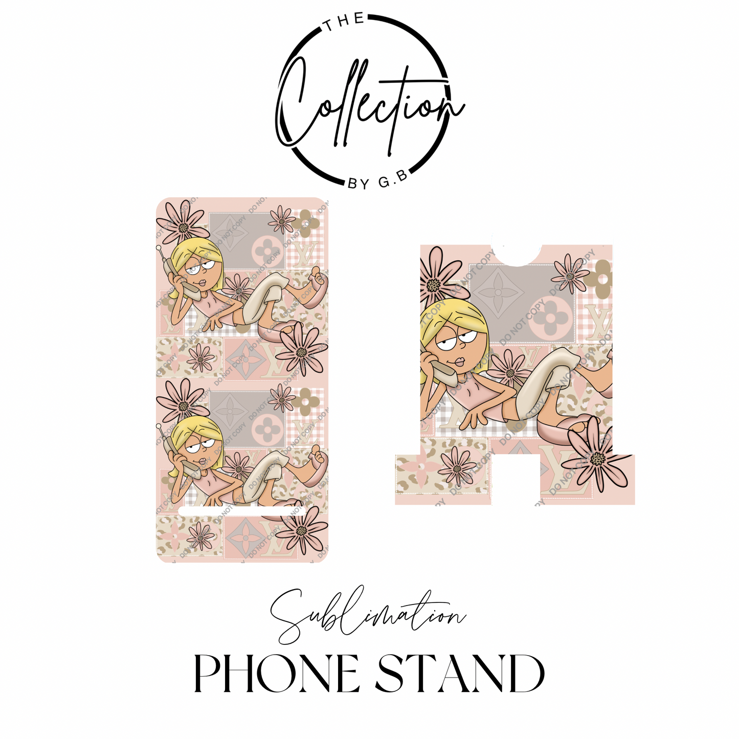 MDF Phone Stands | Sublimation Printed | Ready to Use | Design 88