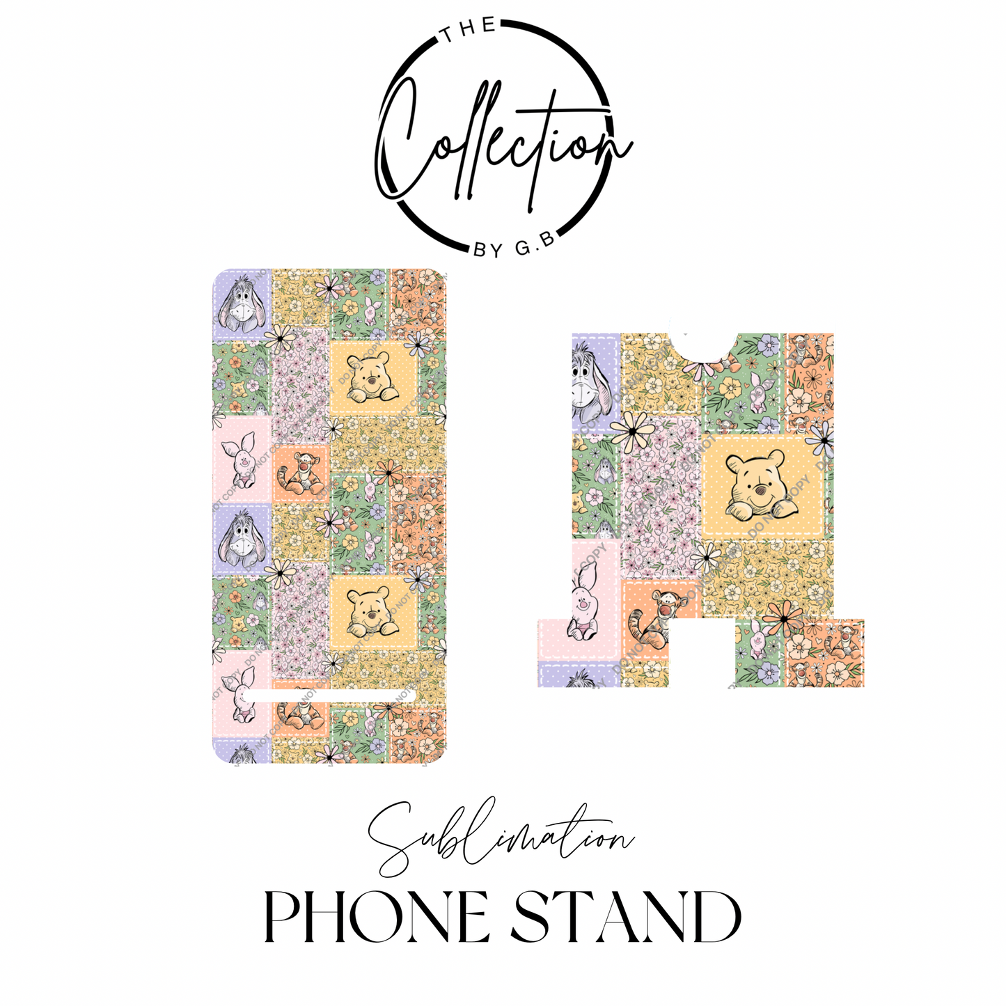 MDF Phone Stands | Sublimation Printed | Ready to Use | Design 95