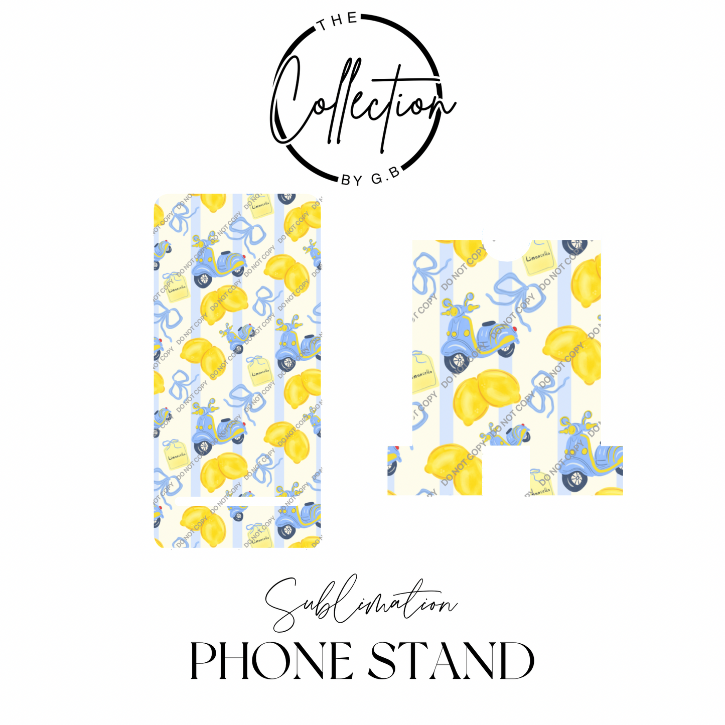 MDF Phone Stands | Sublimation Printed | Ready to Use | Design 94