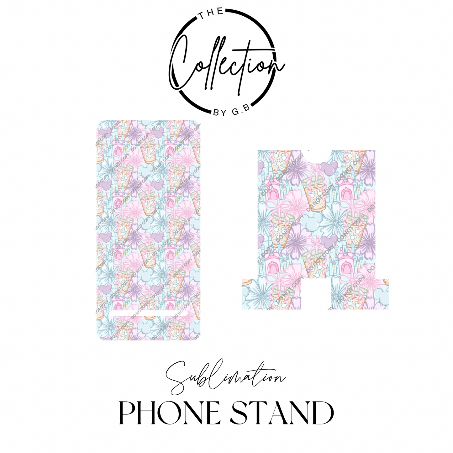 MDF Phone Stands | Sublimation Printed | Ready to Use | Design 102