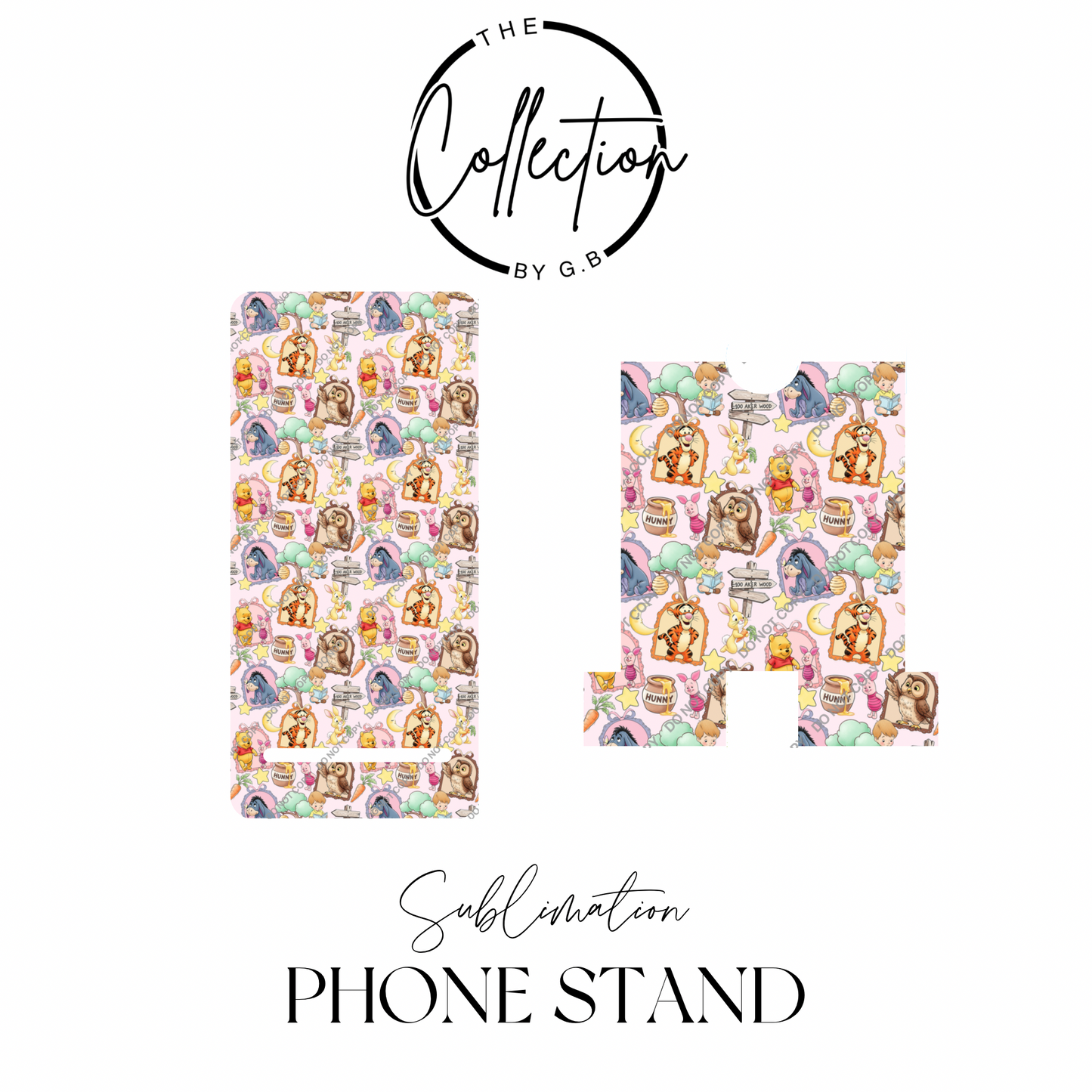 MDF Phone Stands | Sublimation Printed | Ready to Use | Design 98