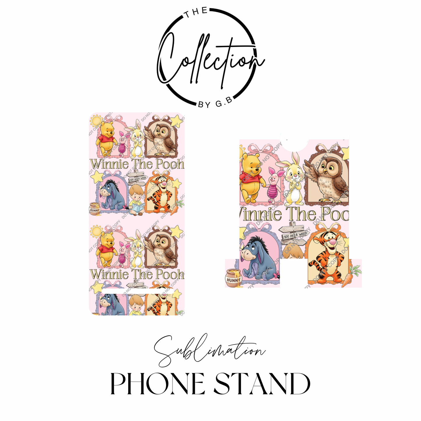 MDF Phone Stands | Sublimation Printed | Ready to Use | Design 97