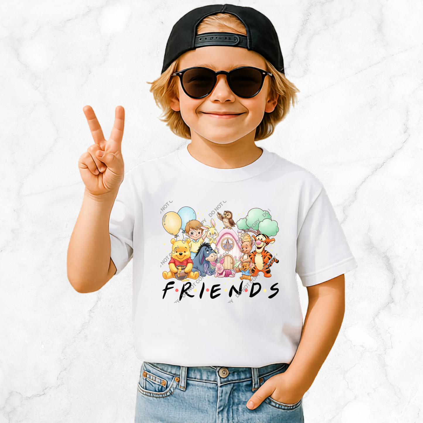 Kids DTF Heat Transfer Set | 20cm Transfer & 10cm Transfer | Design 55