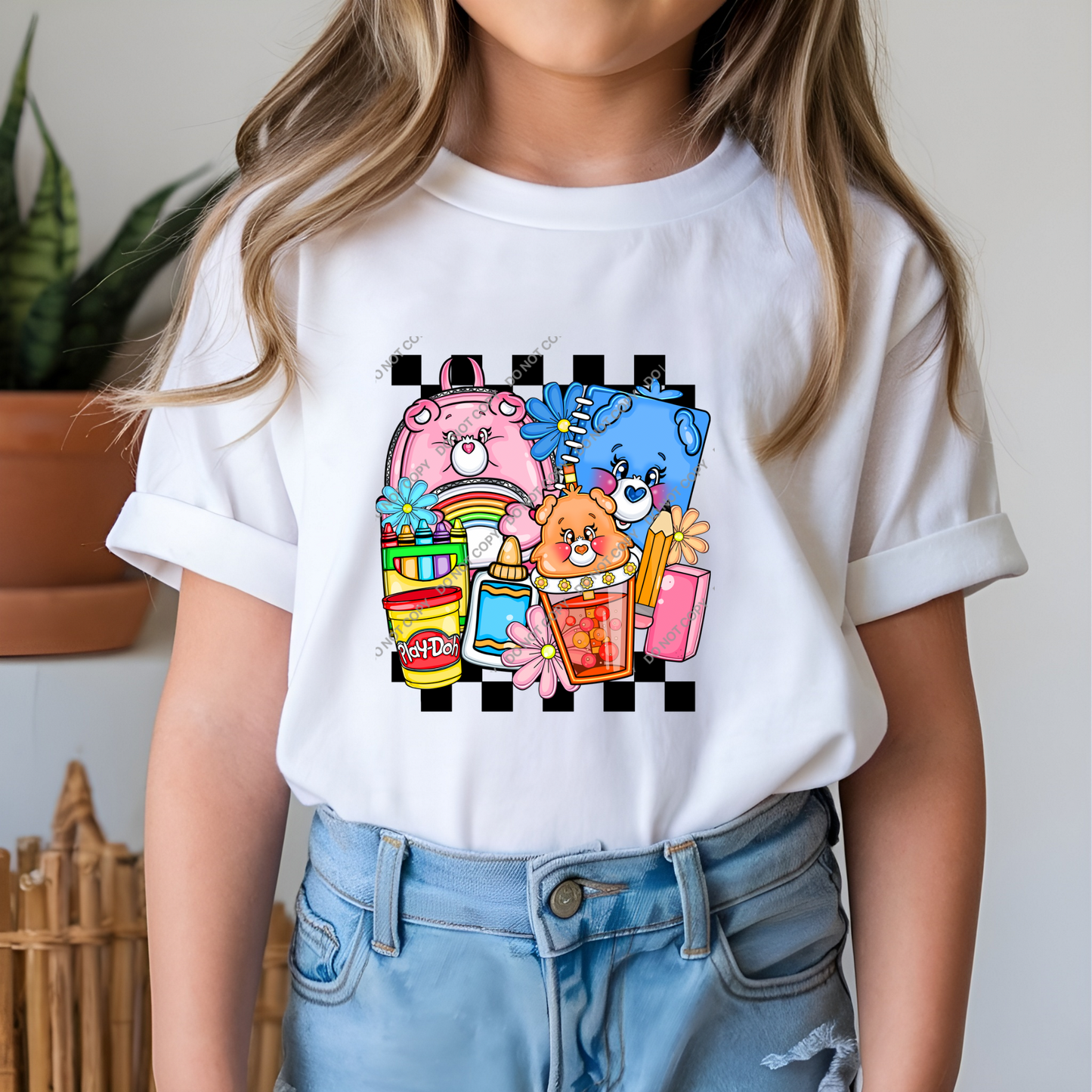 Kids DTF Heat Transfer Set | 20cm Transfer & 10cm Transfer | Design 74