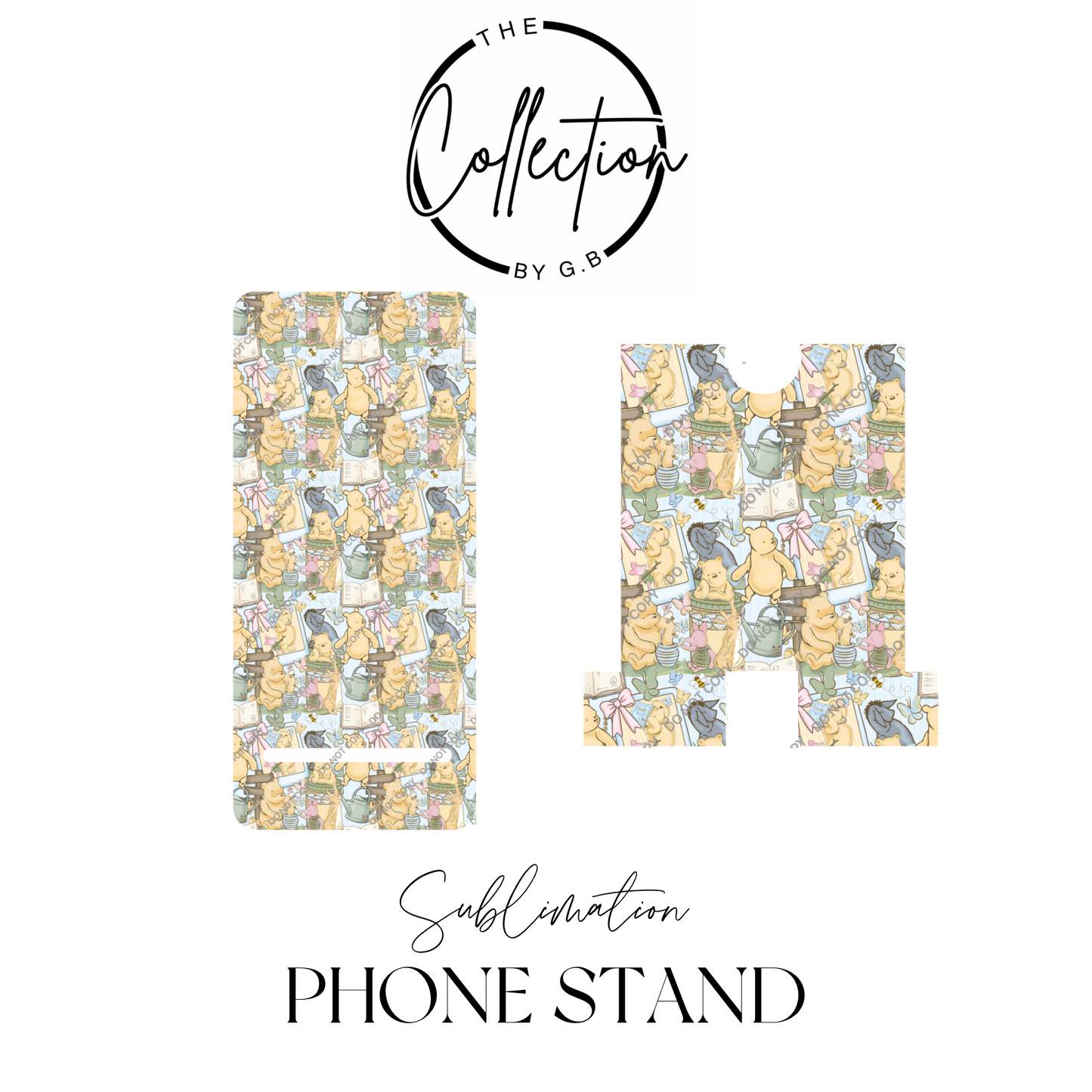 MDF Phone Stands | Sublimation Printed | Ready to Use | Design 103