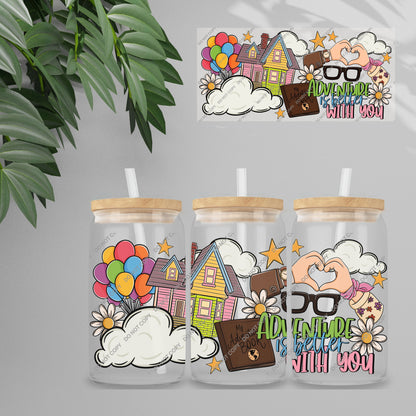 UVDTF Wrap - Better Together Double Sided | 16oz Tumbler Transfer