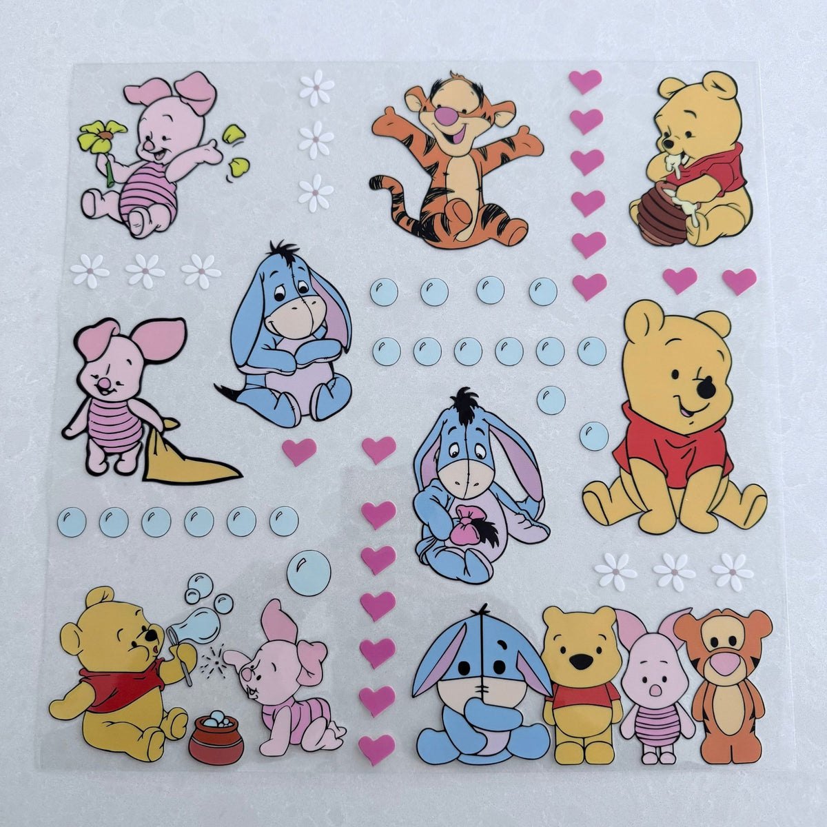 Premium 11-Inch Element UVDTF Sheet | Multi Element Transfer Pack | Ready to Apply