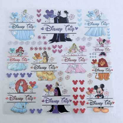 Premium 11-Inch Element UVDTF Sheet | Multi Element Transfer Pack | Ready to Apply