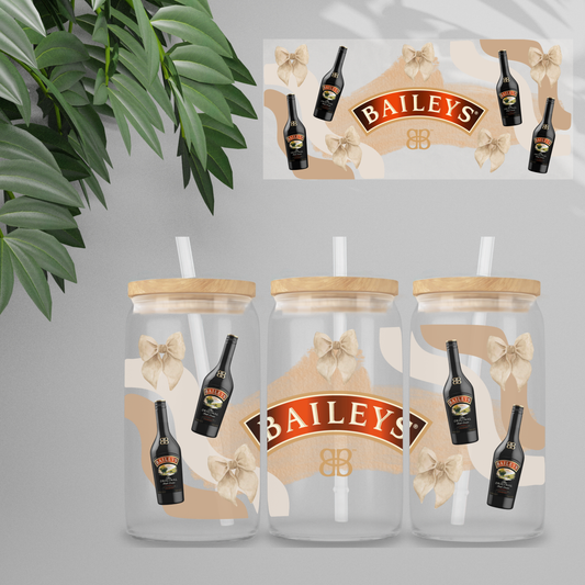 Double Sided UVDTF Wrap | 16oz Tumbler Transfer | 24cm x 11cm | Drinks | 1