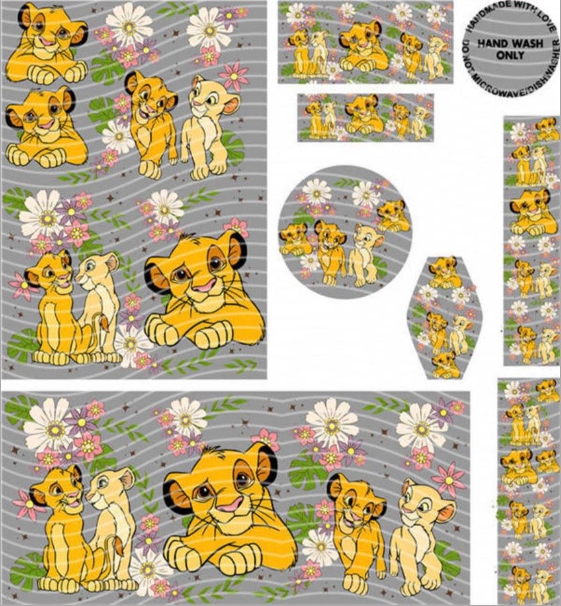 Premium 8-in-1 UVDTF Wraps | Multi Design Transfer Pack | Ready to Apply | Design 60