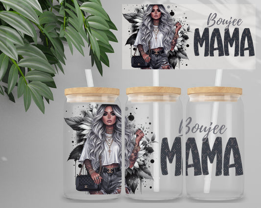 Double Sided UV DTF Wrap 16oz Tumbler Transfer (24cm x 11cm) Design 56