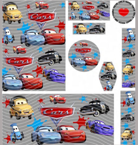 Premium 8-in-1 UVDTF Wraps | Multi Design Transfer Pack | Ready to Apply | Design 16